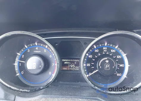 2014 Hyundai Sonata Gls из США, поврежденный, VIN 5NPEB4AC0EH943130